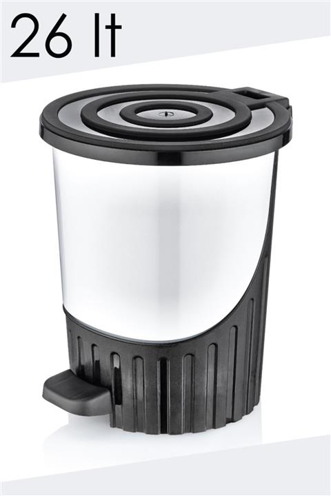 PDHome 26 Lt Renkli Pedallı Çöp Kovası