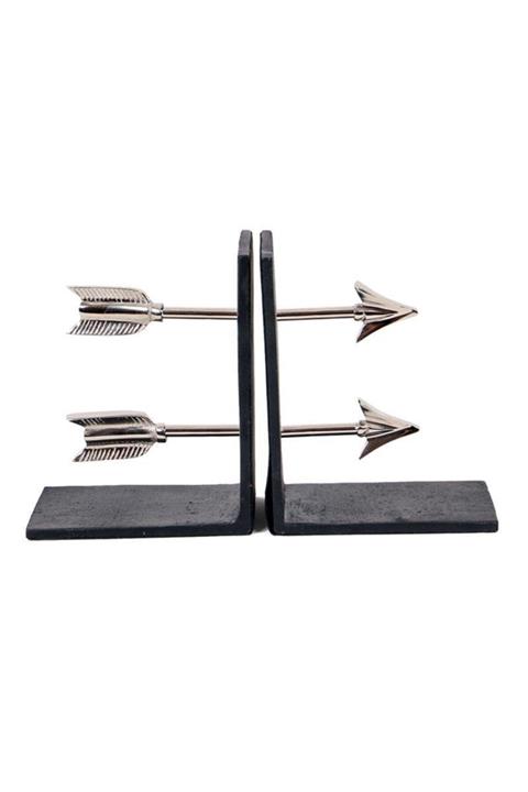 ASVASHOP Kitap Desteği Ok Alüminyum Kitap Stoperi Dekoratif Hediyelik