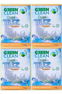 Green Clean Organik Bulaşık Makinası Doğal Tuz (1,5 Kg - 4'lü Set ) Depo-e