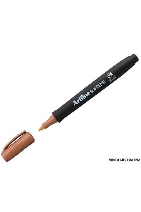 artline Supreme Metalik Keçeli Kalem BRONZE
