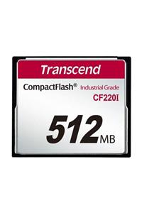 Transcend 512MB CF220I 266X Industrial Hafıza Kartı