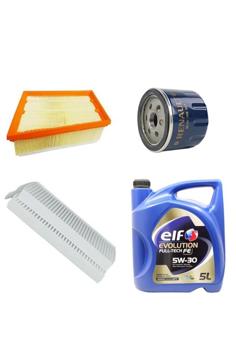 MAİS Renault Latitude 1.5 Dci Filtre Bakım Seti 2011-2019 Model 110 Bg [3+1-otodeposuset9513a]