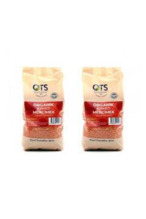 OTS Organik Kırmızı Mercimek 750 gr X2