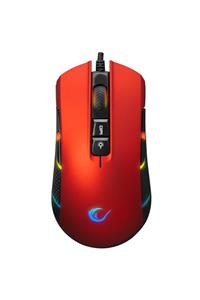 Rampage Smx-r600 Python Red 12400dpi Rgb Sağ Ve Sol El Uyumlu Makrolu Gaming Oyuncu Mouse