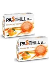 LedaPharma Pasthill Portakal 2'li Paket X 24 Adet Boğaz Pastili