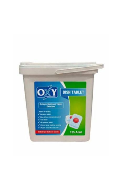Oxy Professional Dish Bulaşık Makinesi Tablet Deterjanı 125 Adet