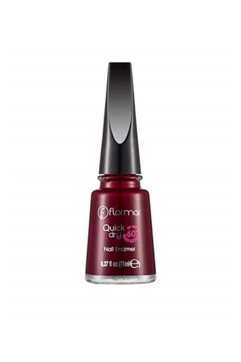 Flormar Oje - Quick Dry Nail Enamel Qd22 Red Velvet 34000009-qd22