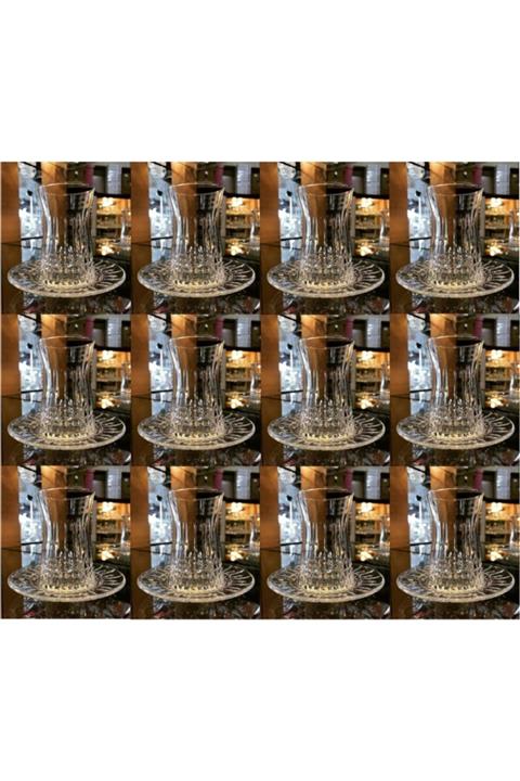 Genius Fish Çay Seti Takımı 24 Parça Ince Cam El Imalatı