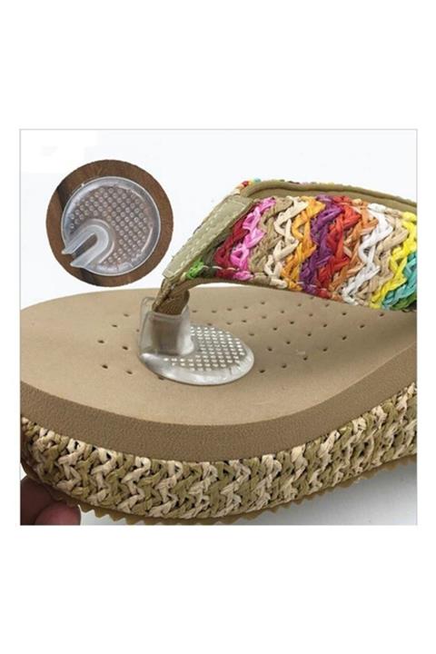 Turkish A2Z Parmak Arası Terlik Için Silikon 2li Küçük Boy