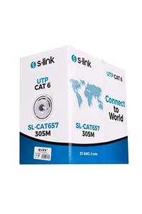 SLINK Sl-cat657 Cat6 Utp 305 Metre 23 Awg Network Kablosu