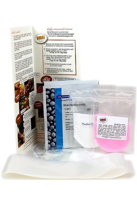 umaidry Dry Aging Sucuk Torbaları Evde Sucuk, Salam, Sosis Yapım Torbası