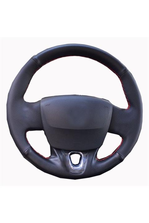 Fox Renault Fluence 2010-15 Deri Direksiyon Kılıfı Araca Özel Dikmeli Dikişli