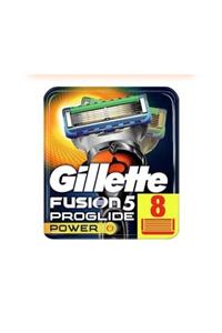 Gillette Fusion Proglide Power Yedek Tıraş Bıçağı 8'li Karton Kutu