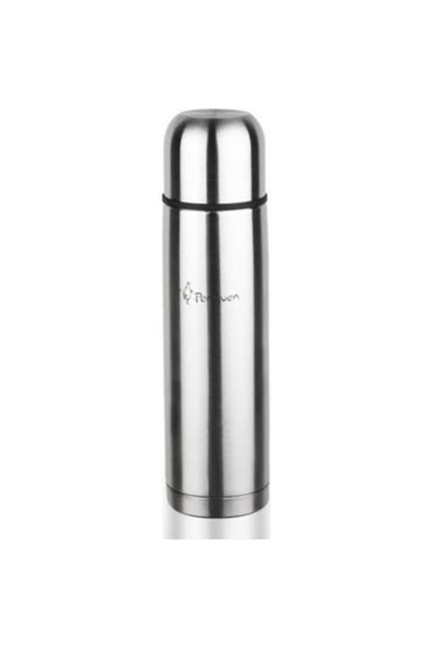 Penguen 1070m Çift Katlı Kapaklı Çelik Termos 0.75 Litre 750 ml
