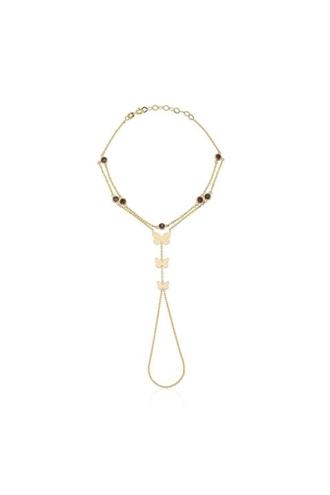 ELEF JEWELLERY Kelebek Figürlü 14 Ayar Altın Şahmeran