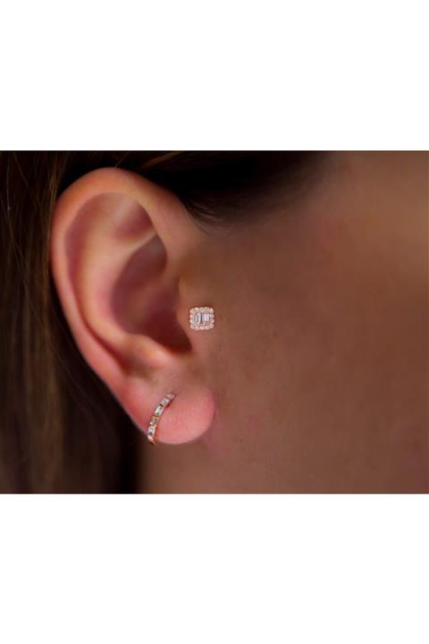 Reis Kuyumculuk Reis Kare Baget Tragus