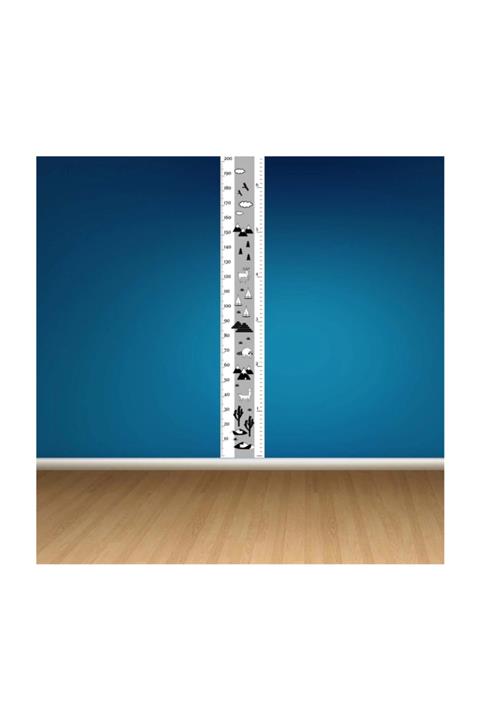 KT Decor Boy Ölçer Büyüme Tablosu Gelişim Stickeri 200 cm