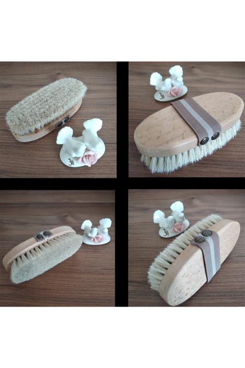 3 Doğal At Kılı Selülit Fırçası