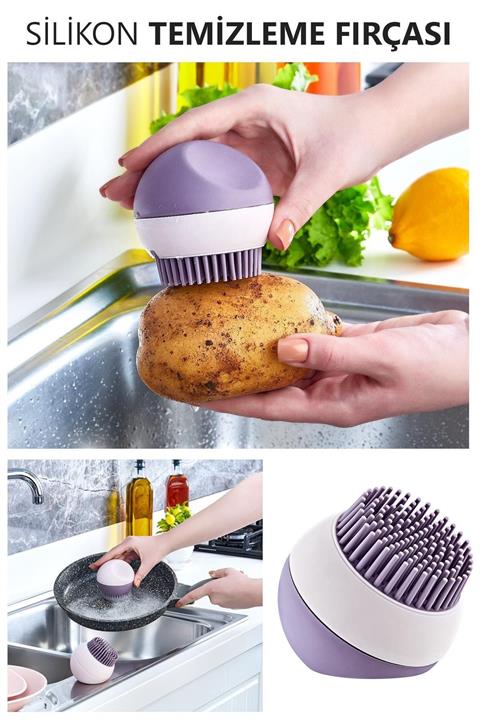 Hayveys Meyve Sebze Fırçası , Bulaşık Yıkama Fırçası