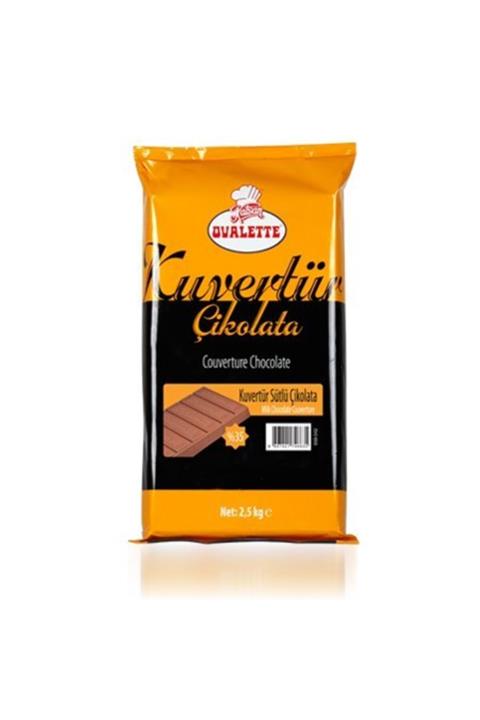 ovalette Sütlü Kuvertur Çikolata %35 2,5 Kg