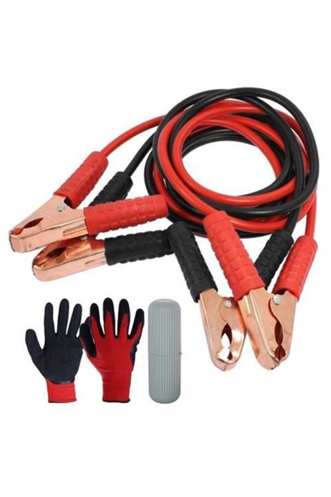 Transformacion 1200 Amper Akü Takviye Kablosu Eldiven