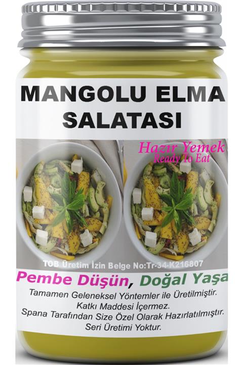 SPANA Mangolu Elma Salatası Ev Yapımı Katkısız 330gr