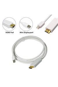 WOZLO 3 Metre Mini Displayport To Hdmi Kablo Thunderbolt Macbook Tv Bağlantı - 3m