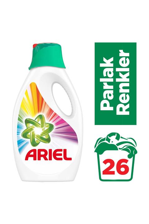 Ariel Çamaşır Deterjanı Sıvı Parlak Renkler 1,69 lt 26 Yıkama
