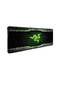 Digipod Razer Desenli Desenli Oyuncu Mouse Pad 70x30 Cm Kaymaz Dikişli