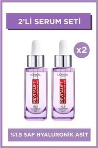 L'Oreal Paris Revitalift Filler %1.5 Saf Hyaluronik Asit Kırışıklık Karşıtı Serum- 30 Ml 2'li Set