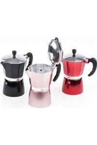 PRO Espresso Makinesi - Moca Pot 3 kişilik - Asorti