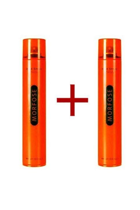 Morfose Ultra 400 ml Sert Saç Spreyi 2 Adet
