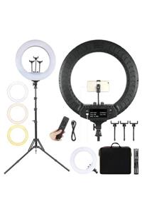 CEPCASE Ring Light Led 18’’ 45 Cm Işık Halkası Tiktok Youtube + 210 Cm Ayak Dahil