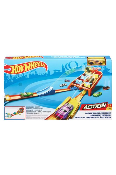 HOT WHEELS Yüksek Skor Atlayışı Yarış Seti Gbf89