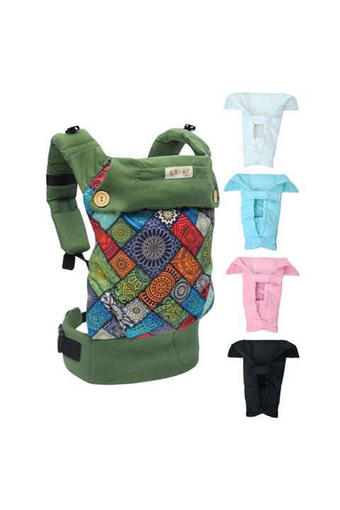 İlkayBaby Ilkay Baby Handy Ergonomik Kanguru- Etnik Desen Yenidoğan (0-4yaş)