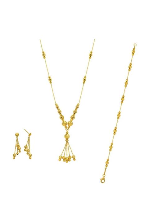 BİLEZİKHANE Toplu Habbe Takım 22 Ayar 30.00 gram