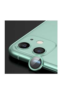 mooncase Iphone 11 / 12 Mini/ 12 (6.1) Uyumlu Açık Yeşil Mercek-lens Kamera Koruması