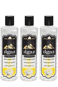 ILGAZ Elit 400ml 3'lü 60° Beyaz Zambak Kolonyası