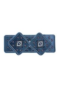seral Araç Koltuk Halısı Takım 3 Lü Set Model 16 Mavi Kırmızı