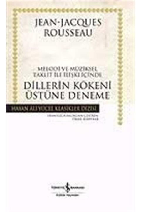 İş Bankası Kültür Yayınları Dillerin Kökeni Üstüne Deneme