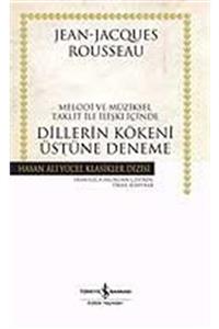 İş Bankası Kültür Yayınları Dillerin Kökeni Üstüne Deneme