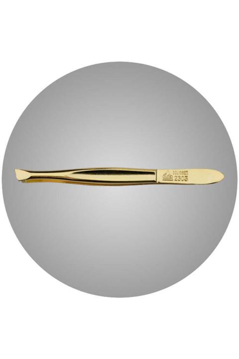 Solingen Erbe Pro Altın Kaplama Eğik Uç Cımbız 92303
