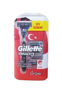 Gillette Mach3 Yedek Tıraş Bıçağı 4lü +tıraş Makinesi