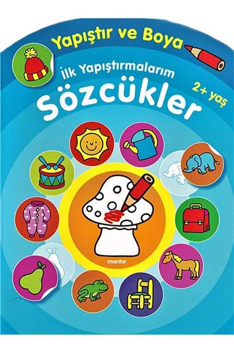 Parıltı Yayıncılık Ilk Yapıştırmalarım Sözcükler / Yapıştır Ve Boya