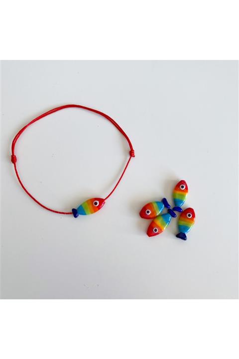 CHARMLUCKY Murano Çakra Balık Halhal