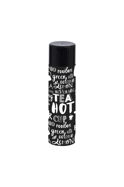 Herevin Tea Hot Desenli Cam Termos - 410 Ml
