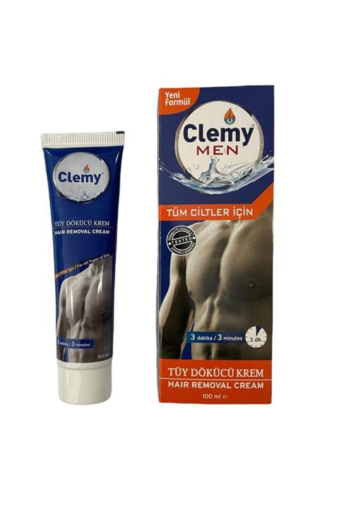 Clemy 100ml Tüy Dökücü Krem Men