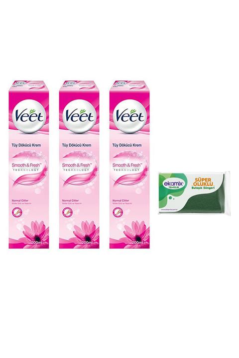 Veet Normal Ciltler Tüy Dökücü Krem 2 Adet