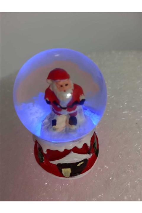 İKİYAKA HEDİYELİK EŞYA Yılbaşı Işıklı Kar Küresi