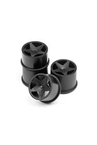 HPI 114276 Q32 Super Star Wheel Set F/r blk/18x10/18x14/4 Parça